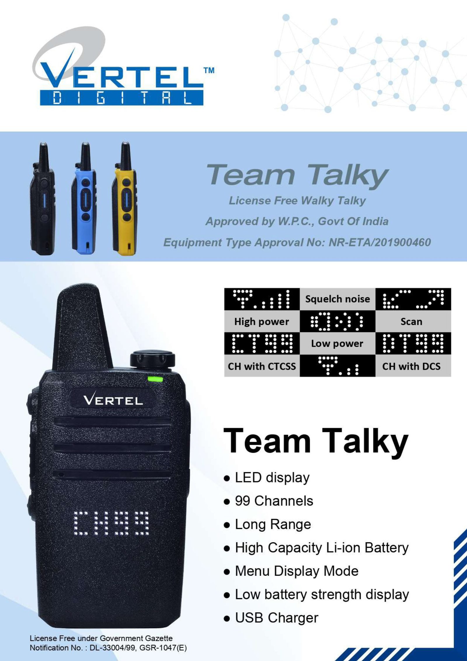 team Talky Brochure