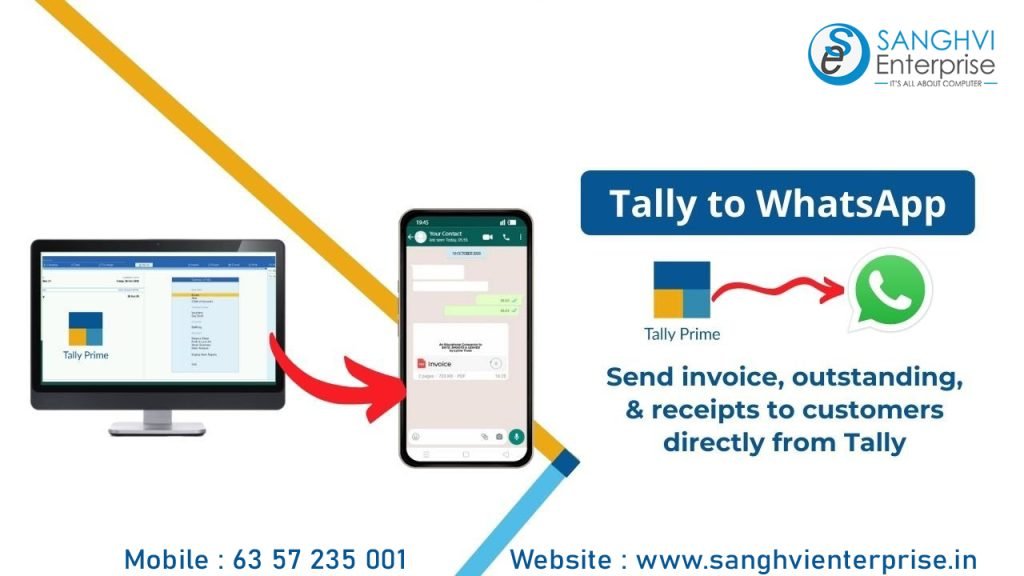 How to Send Documents Using TallyPrime with WhatsApp
