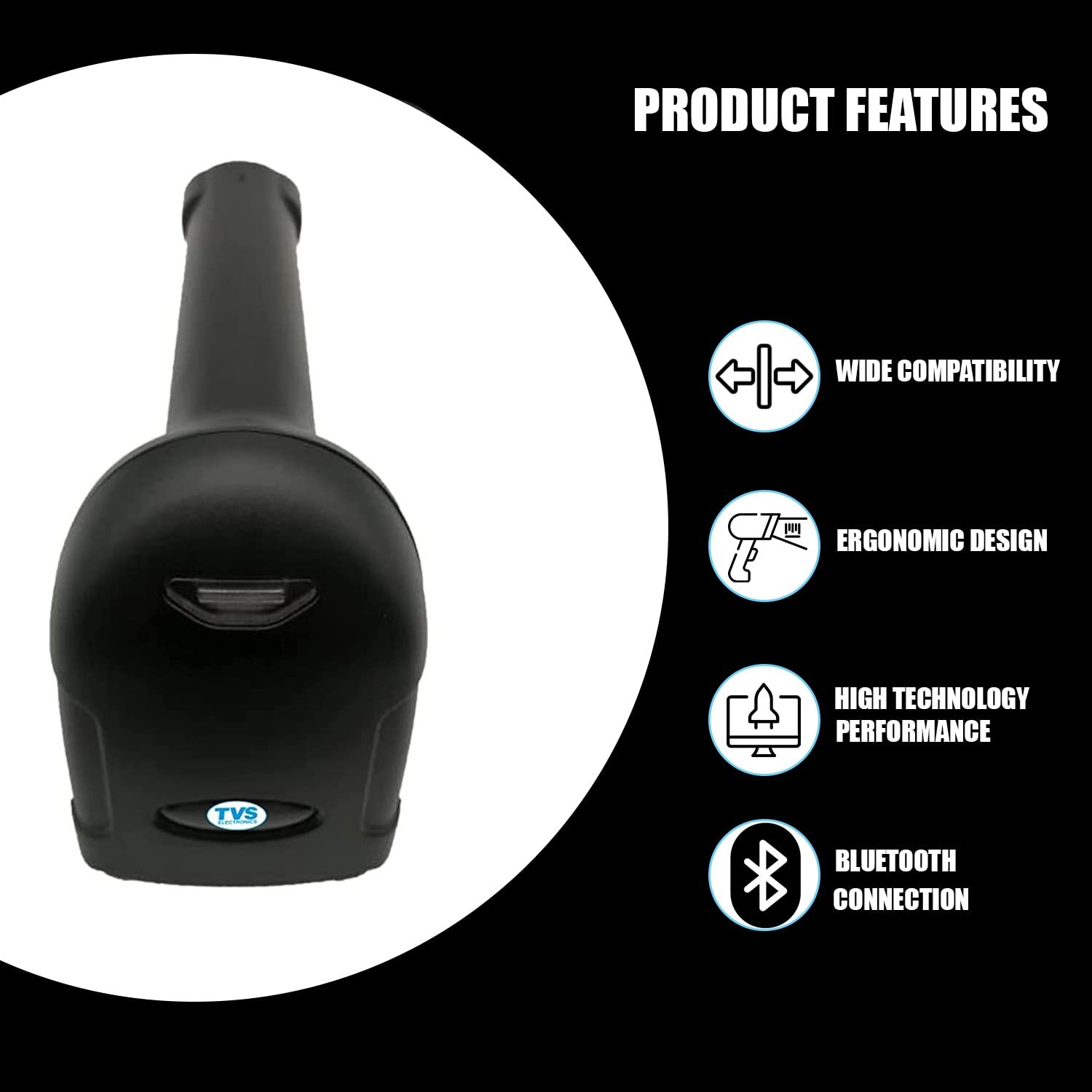 TVS Scanner ELECTRONICS BS-i201 G USB Wired Handheld Barcode Scanner