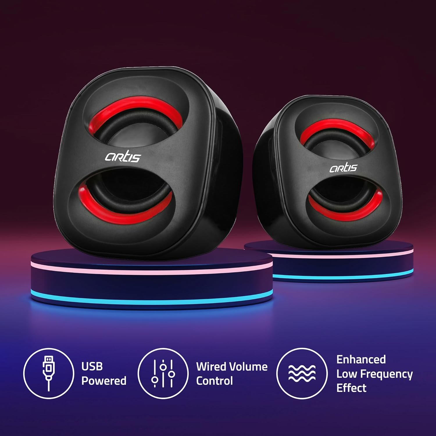 Artis Mini 2.0 USB Multimedia Speakers Artis Mini 2.0 USB Multimedia Speakers