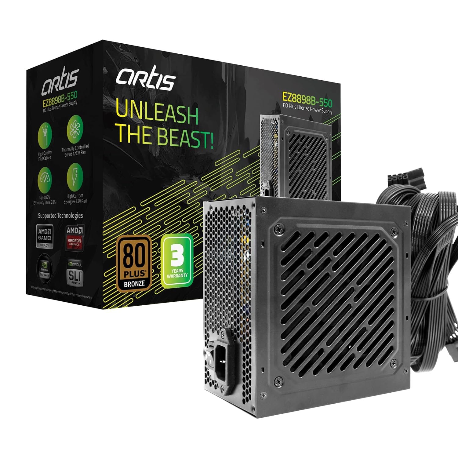 Artis EZ8898B-550 80 Plus