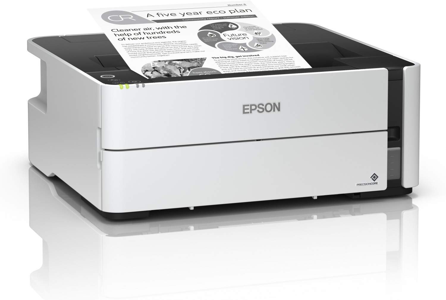 Epson M1140 Monochrome InkTank Printer with Auto Duplex, Black, Medium